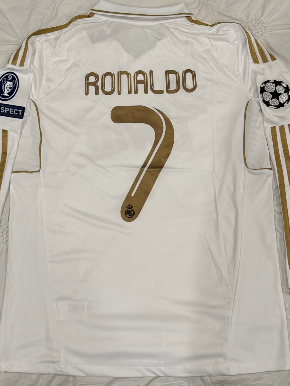 Real Madrid 2011/2012 Cristiano Ronaldo #7 soccer jersey Size L